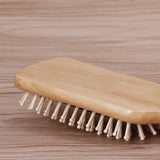 Professional Wooden Paddled Cushion Massage Hair Brush