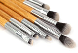 Professional 7 Piece Makeup Brush Set For Eyeshadow Smudging, Blending & Contouring Makeup Tool Kit
