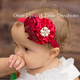 Rose Pearl Hair Accessory With Pearl Detail