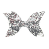 Children's Large Glitter Sequins Bow-Knot Hair Clip Hair Accessory